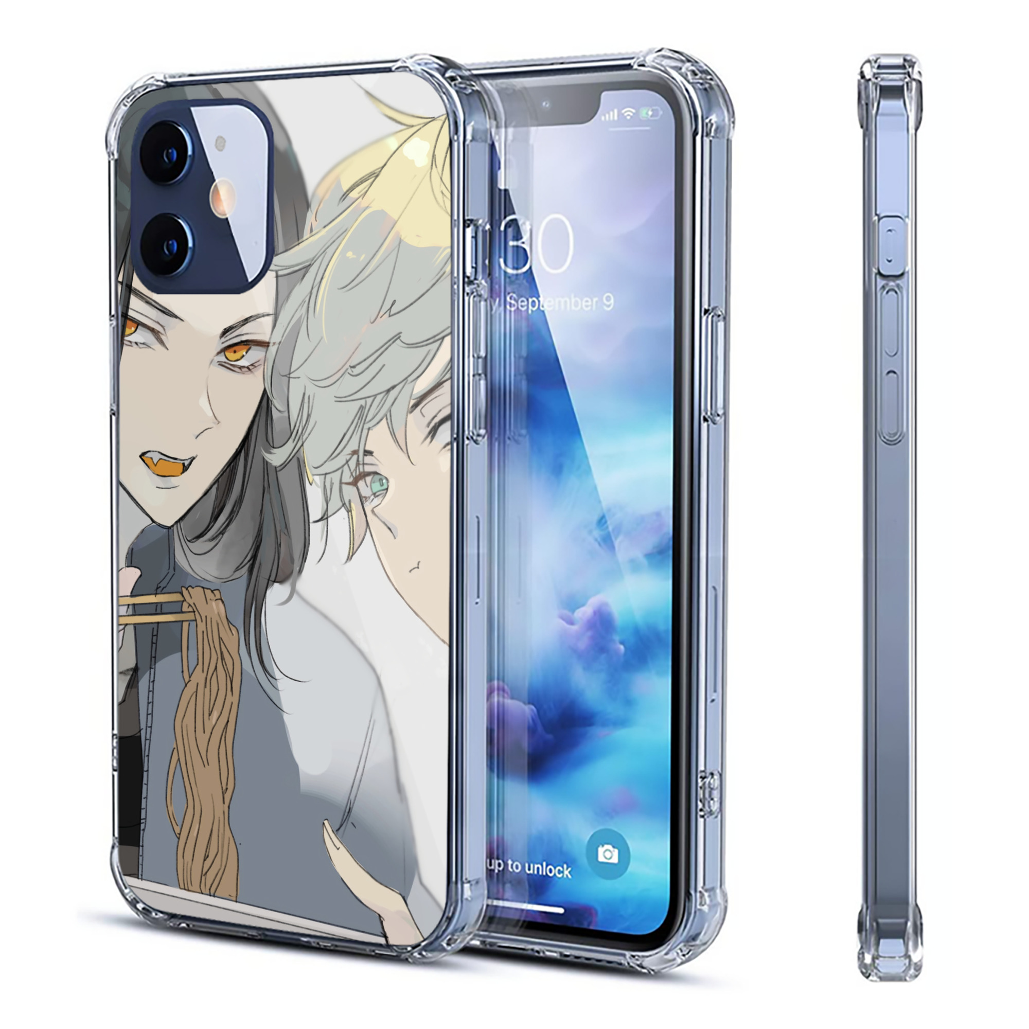 （画像用） 東京リベンジャーズ Tokyo Revengers 【iPhone 12シリーズ対応】透明スマホケース（クリアソフトケース）